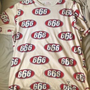 supreme 666 tee